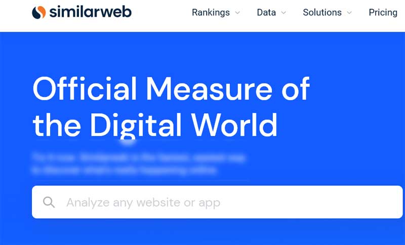 similarweb domain rank check